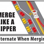 how to merge with traffic
