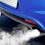 smoke from exhaust